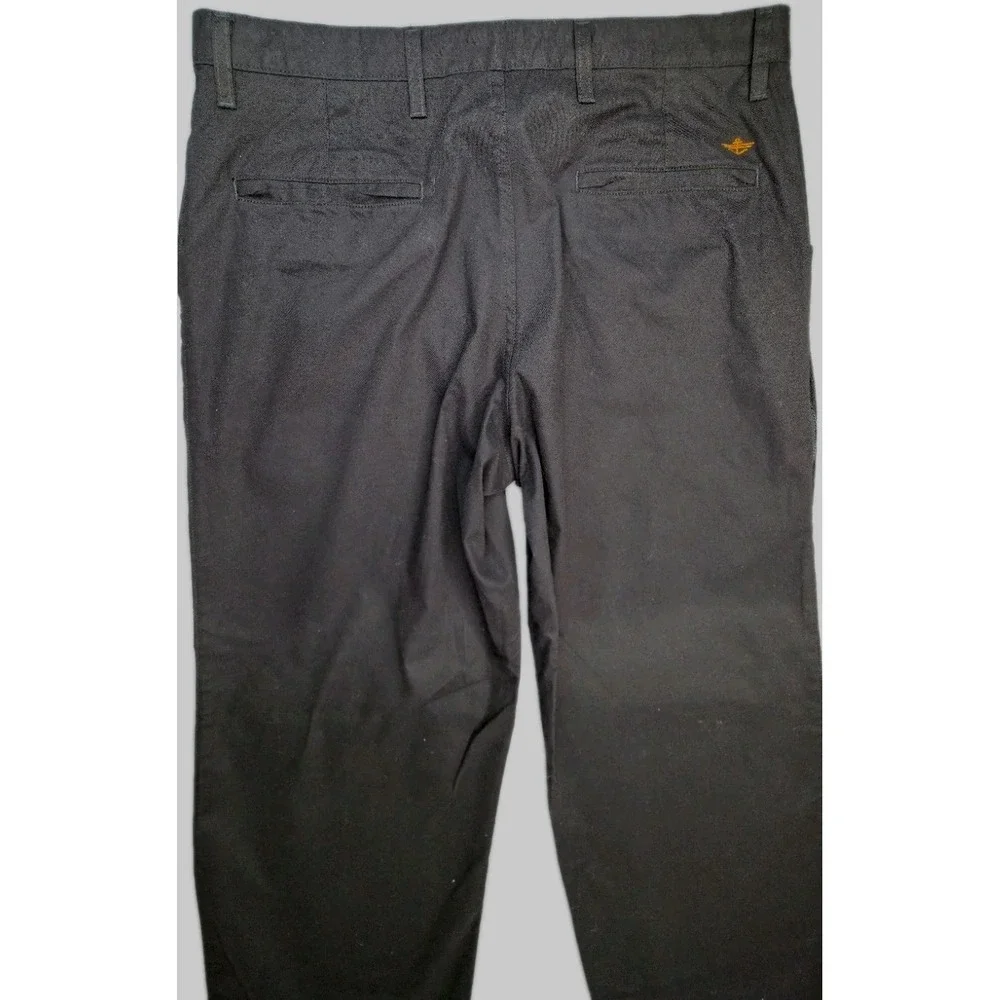 Dockers Alpha Khaki Chino Pants Men's 30x30 Charcoal Gray Smart 360 Flex Stretch